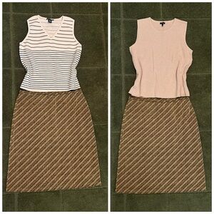 Cute Vintage Y2K Outfit Bundle - Size L - 3 pieces - EUC